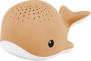 Bekijk leuke cadeautip : ZAZU Wally De Walvis - Projector Met Hartslag - Oker